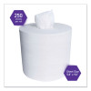 Power Clean Wipers For Disinfectants, Sanitizers And Solvents Wettask Customizable Wet Wiping System 250/Roll, 6 Roll/Carton
