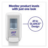 Cs4 Hand Sanitizer Dispenser, 1,200 Ml, 6.12 X 4.48 X 10.81, White