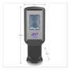 Cs4 Hand Sanitizer Dispenser, 1,200 Ml, 4.88 X 8.19 X 11.38, Graphite