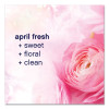 Coin Vend Liquid Fabric Softener, Single-Use Packet, April Fresh Scent, 156/Carton