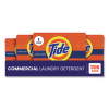 Coin Vend Powder Laundry Detergent, He Compatible, Tide Original Scent, 1.1 Oz, 156/Carton
