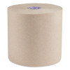 Essential 100% Recycled Fiber Hard Roll Towel, 1-Ply, 8" x 700 Ft, 1.5" Core, Brown, 6 Rolls/Carton