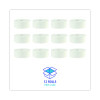 Jrt Jumbo Roll Bathroom Tissue, Septic Safe, 2-Ply, 3.3" x 1,000 Ft, White, 12 Rolls/Carton
