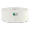 Jrt Jumbo Roll Bathroom Tissue, Septic Safe, 2-Ply, 3.3" x 1,000 Ft, White, 12 Rolls/Carton