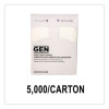 Quarter-Fold Toilet Seat Covers, 14.17 x 16.73, White, 5,000/Carton