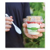 Pla Clear Cold Cup Lids, Dome Lid, Fits 9 Oz To 24 Oz Parfait Cups, Plastic, Clear, 1,000/Carton