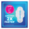 Ultra Thin Pads With Wings, Size 2, Long, Super Absorbent, 32/Pack, 3 Packs/Carton