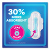 Ultra Thin Pads With Wings, Size 2, Long, Super Absorbent, 32/Pack, 3 Packs/Carton