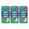 Ultra Thin Pads With Wings, Size 2, Long, Super Absorbent, 32/Pack, 3 Packs/Carton