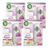 Freshmatic Ultra Automatic Sprayer Starter Kit, 5.89 Oz, White Flowers And Melon Summer Delights, Asst Dispenser Color, 4/Ct