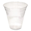 Kal-Clear Pet Cold Drink Cups, Squat, 12 Oz To 14 Oz, Plastic, Clear, 50/Sleeve, 20 Sleeves/Carton