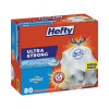 Ultra Strong Scented Tall Kitchen Bags, Drawstring, 13 Gal, Clean Burst, 24.75" x 24.88", White, 80 Bags/Box, 3 Boxes/Carton