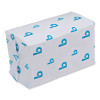 Dinner Napkin, 2-Ply, 17 x 15, White, 100/Pack, 30 Packs/Carton