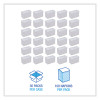 Dinner Napkin, 2-Ply, 17 x 15, White, 100/Pack, 30 Packs/Carton