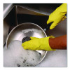 Stainless Steel Scrubber, Medium Size, Steel Gray, 72/Carton