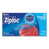 Zipper Freezer Bags, 32 Oz, 6.97" x 7.7", Clear, 38 Bags/Box, 9 Boxes/Carton