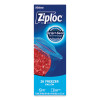 Zipper Freezer Bags, 1 Gal, 2,7 Mil, 9.6" x 12.1", Clear, 28/Box