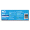 Double Zipper Storage Bags, Triple System Seal, Quart, 9.63" x 8.5", Clear, 9/Carton