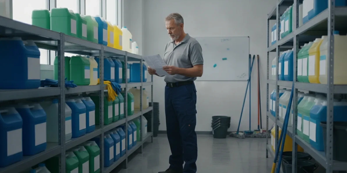 How to Read a Safety Data Sheet for Commercial Cleaning Chemicals