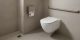 What toilet paper dispenser features reduce commercial restroom refill labor?