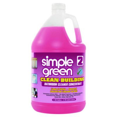 Clean Building Bathroom Cleaner Concentrate, Unscented, 1 Gal Bottle, 2/Carton