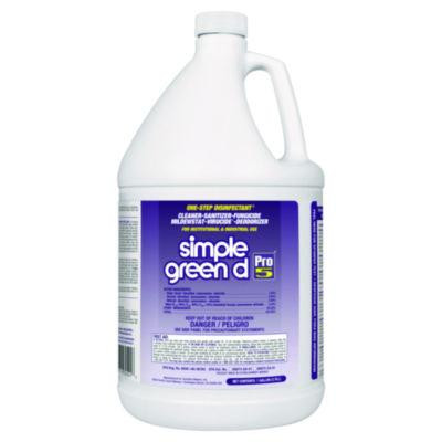 d Pro 5 Disinfectant, Unscented, 1 Gal Bottle, 4/Carton