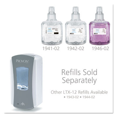 Ltx-12 Dispenser, 1,200 Ml, 5.75 X 3.38 X 10.63, Gray/White, 4/Carton