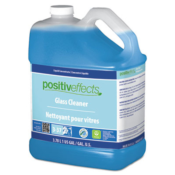 Glass Cleaner, Unscented, 1 Gal Bottle, 4/Carton