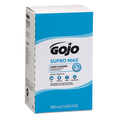 Supro Max Hand Cleaner Refill, Unscented, 2,000 Ml, 4/Carton