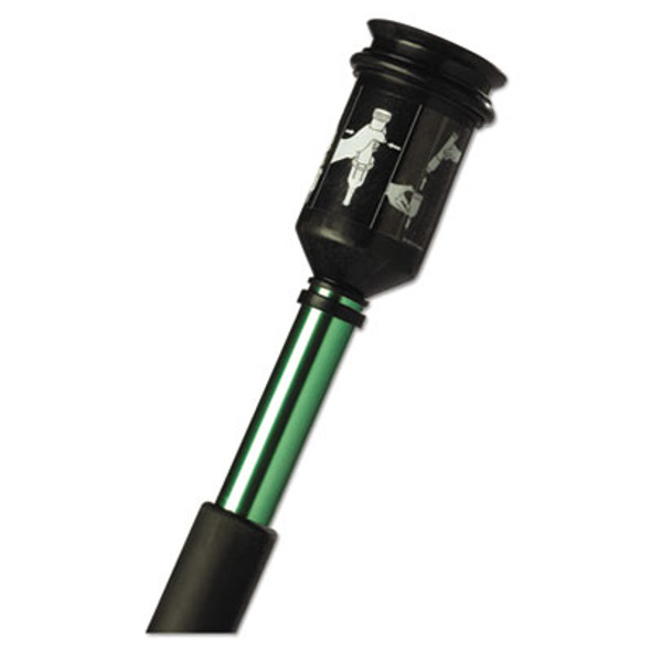 Easy Scrub Flat Mop Tool, 16 X 5 Head, 38" To 59.5" Green Aluminum Handle