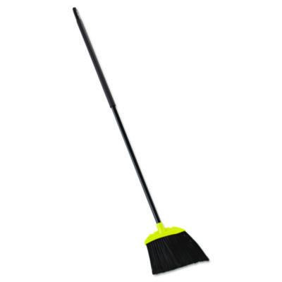 Jumbo Smooth Sweep Angled Broom, 46" Length, Black/Yellow