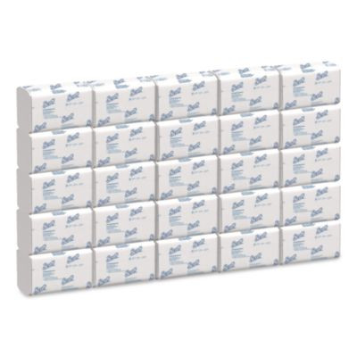 Essential Low Wet Strength Multi-Fold Towels, 1-Ply, 9.4 x 12.4, White, 175/Pack, 25 Packs/Carton