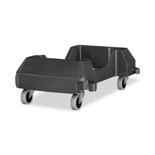 Slim Jim Resin Trainable Dolly, 120 Lb Capacity, 23.86 x 14.71 x 8.36, Black