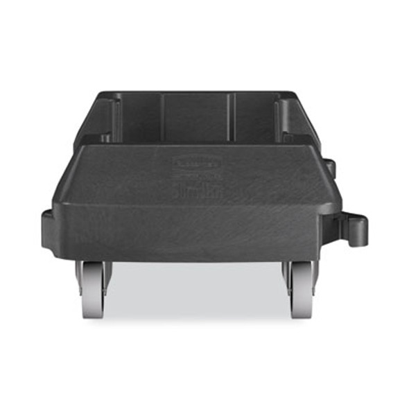 Slim Jim Resin Trainable Dolly, 120 Lb Capacity, 23.86 x 14.71 x 8.36, Black