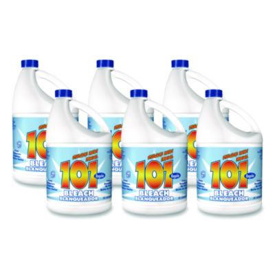 Regular Cleaning Low Strength Bleach, Regular Scent, 1 Gal Bottle,  6/Carton