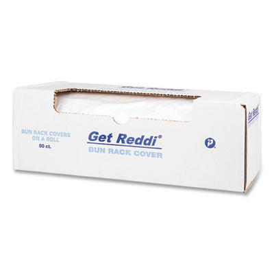 Bun-Rack/Pan-Cover Film, 60 x 80, 50/Carton