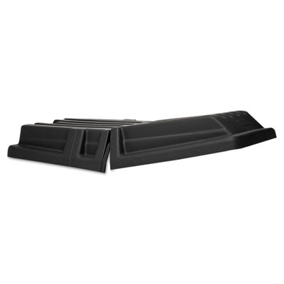 Hinged Tilt Truck Lid, For 0.5 Cubic Yard Tilt Trucks, Rectangular, 28.5w x 56.5d x 9h, Black