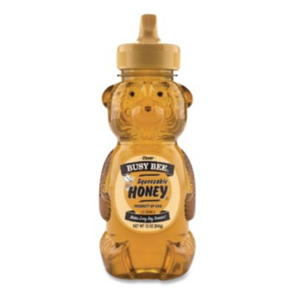 Clover Honey, 12 Oz Bottle, 12/Carton
