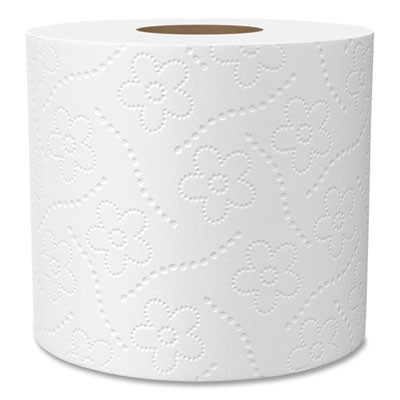 100% Recycled Bathroom Tissue, Septic Safe, 2-Ply, White, 240 Sheets/Roll, 24 Rolls/Pack