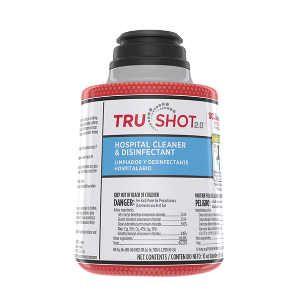 SC Johnson  Professional – 379848 - TruShot 2.0™  Hospital Disinfectant Cleaner, One 10oz Cartridge