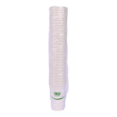 Greenstripe Renewable And Compostable Hot Cups, 16 Oz, Paper, White/Green, 50/Pack, 20 Packs/Carton