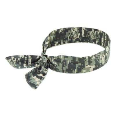 Chill-Its 6700/6705 Bandana/Headband, Cotton, One Size Fits Most, Camo