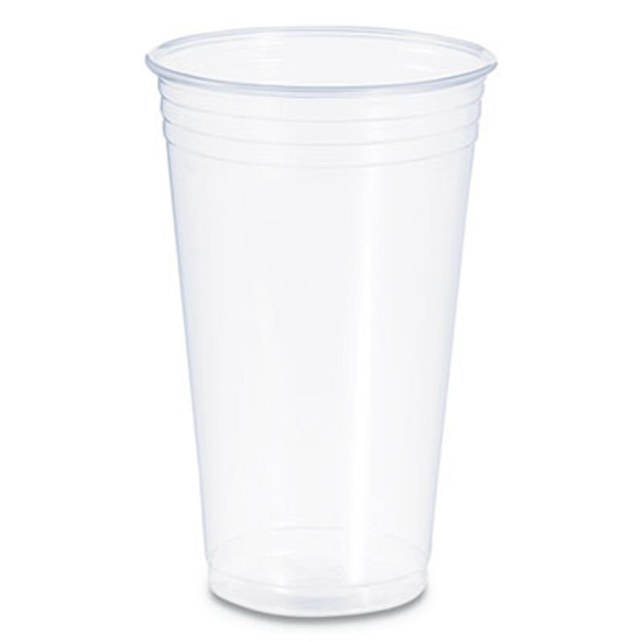 Conex Clearpro Plastic Cold Cups, 24 Oz, 50/Bag, 12 Bags/Carton
