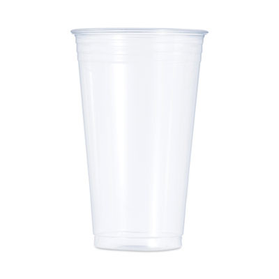 Conex Clearpro Plastic Cold Cups, 24 Oz, 50/Bag, 12 Bags/Carton