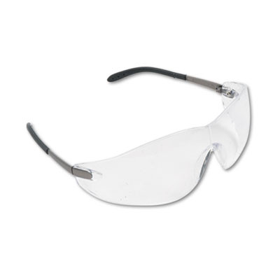 Blackjack Safety Glasses, Frameless, Clear Single Lens