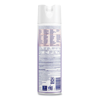 Disinfectant Spray, Lavender Scent, 19 Oz Aerosol Spray