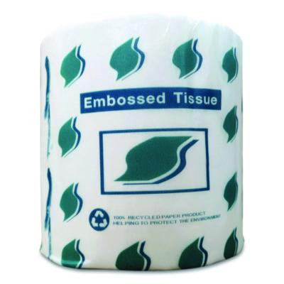 Small Roll Bath Tissue, Septic Safe, 1-Ply, White, 1,000 Sheets/Roll, 96 Rolls/Carton