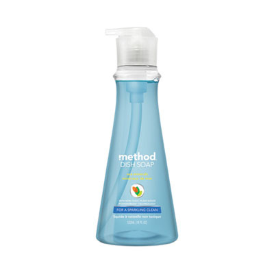 Dish Soap, Sea Minerals Scent, 18 Oz Pump Bottle