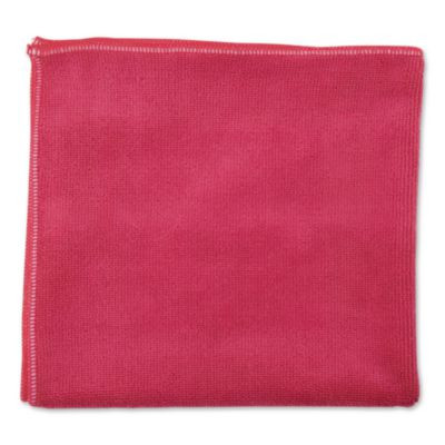 Smartcolor Microwipes 4000, Heavy-Duty, 16 x 15, Red, 10/Pack