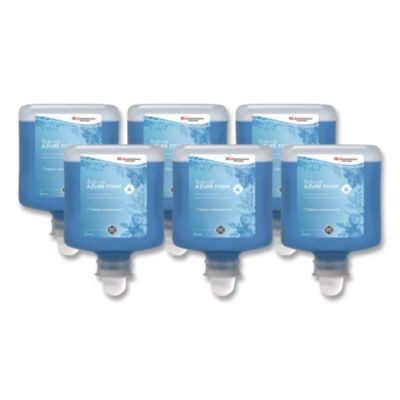 Refresh Foaming Hand Soap Manual Cartridge Refill, Fresh Apple Scent, 1 L, 6/Carton